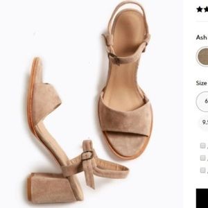 ABLE Mary Sandal- Gray / Grey / Taupe